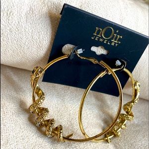 14kt Gold Plated Hoop earring